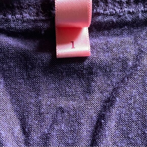 Surplice Top Cross Front Purple Plus Size 1 Stretchy Flattering - Picture 4 of 9